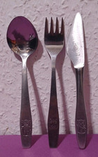 DDR 3-tlg. KINDERBESTECK-