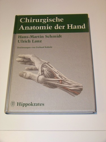 Chirurgische anatomie der - der, hand