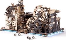 ROBOTIME Elektrische 3D Puzzle Holz Murmelbahn Modellbaukästen für Teenager