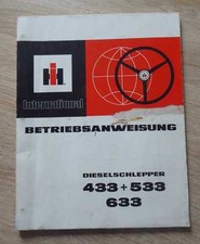 IHC Tractor 433 + 533 + 633