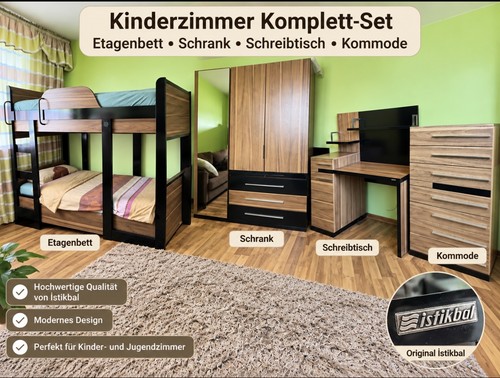 Tlg kinderzimmer set - 4-tlg., kinderzimmer-set