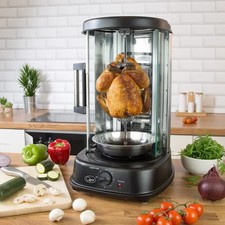 Quest Drehspieß Grill & Kabab Maker Hähnchen BBQ 1200 W UK-Stecker kostenloser Versand