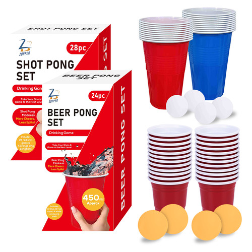 Beer pong set 28 - set, shot