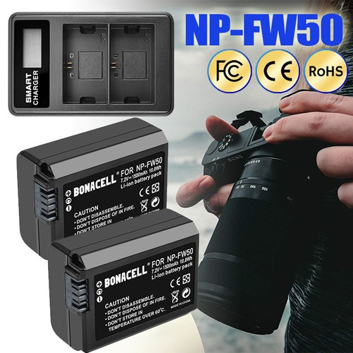 Fw50 akku lcd - np-fw50, dual