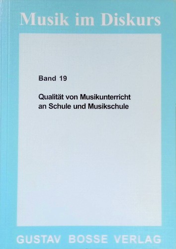 Qualität von musikunterricht - von,