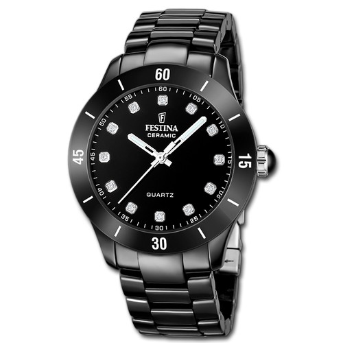 Festina damenuhr keramik - festina,