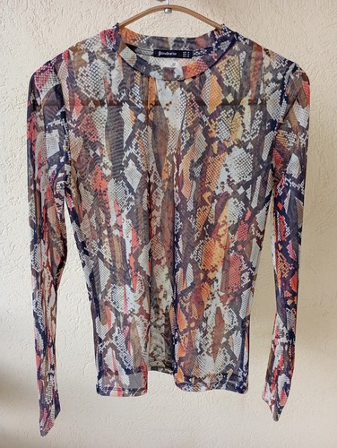 Stradivarius mesh shirt damen - mesh-shirt,