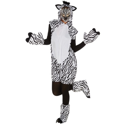 Zebra kostüm frauen männer - frauen,