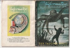 "DER TAUCHER IGALO" Sammelalbum INFORMATOR 1956