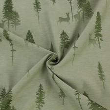 Stoff Metrware Rehe im Wald