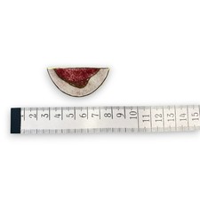 Vintage Emaille Brosche Pastell Pin Damen Schmuck Sammler Geschenk