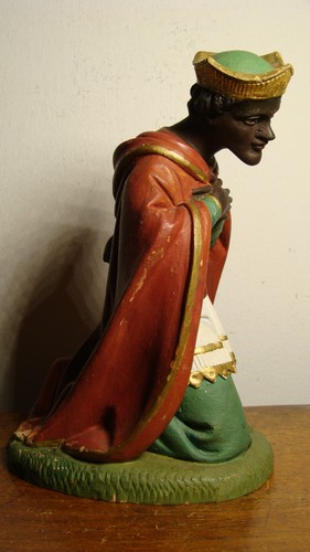 Alte kirche krippe figur holz - alte,