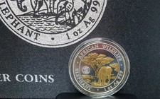 1 oz Somalia Elephant 2012 -