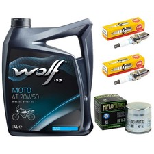 Inspektion Set Ölfilter Öl 4L Zündkerzen für BMW R 1200 C 259C R1200 R2C 1997-03