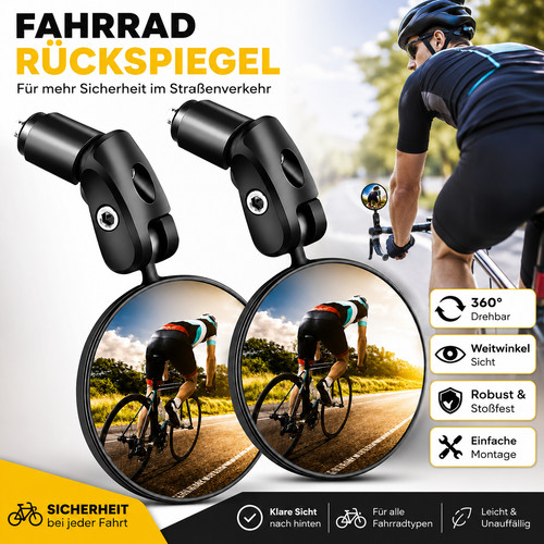 Paar fahrradspiegel bike - fahrradspiegel, e-bike