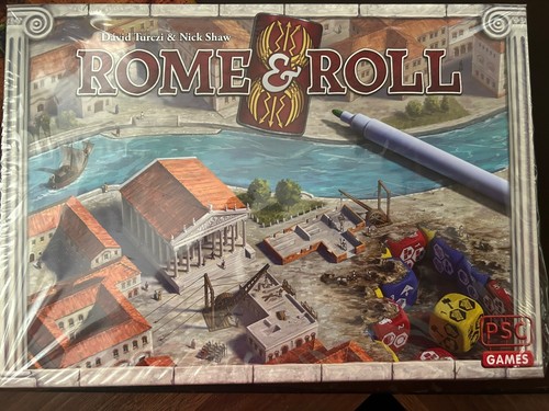 Rom und roll - roll, brettspiel