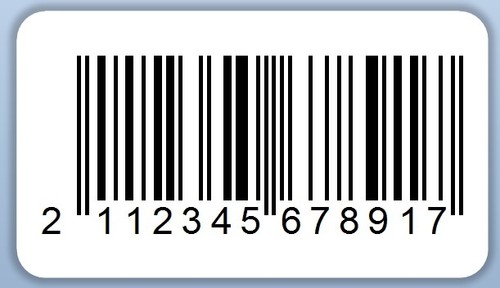 Ean bedruckte barcode - bedruckte,