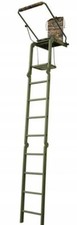 Klappbar Jagdsitz mit Leiter