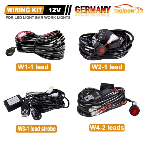 12v kabelbaum kit - kabelbaum, led
