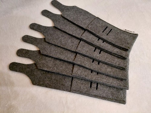 Bestecktaschen aus filz - aus, 6