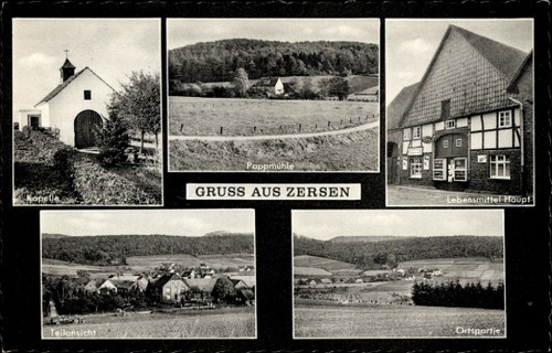 Zersen hessisch oldendorf - ak,