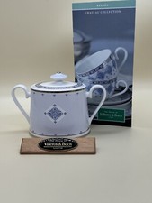 V&B AZUREA  Zuckerdose 2tlg