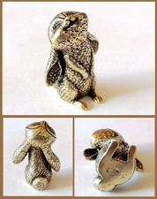 Messing Hase Kaninchen massiv