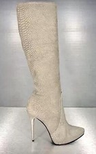 KROKO Optik Stiefel Leder