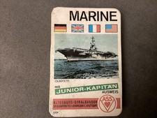 Quartett Kartenspiel Spielkarten ASS 664 Marine Kriegsschiffe 2. Wahl