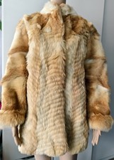 Vintage Fuchspelzmantel –