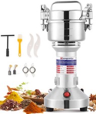 Moongiantgo Elektrische Getreidemühle 150g/0,33lb Gewürzmühle Edelstahl UVP 55£