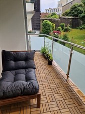 Balkongeländer Edelstahl VSG