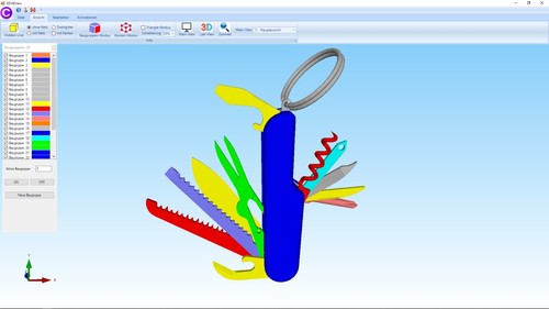 Programmable cad viewer using - cad,