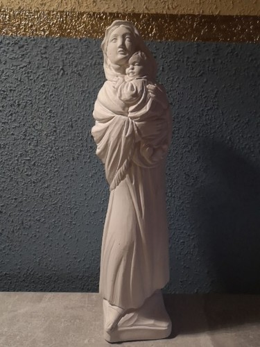 Figur skulptur gips 36 5 - gr., figur-skulptur,