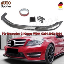 Spoilerschwert Für Mercedes C-Klasse W204 Frontspoiler Carbon Color Sport Optik