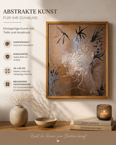 Abstraktes originalgemälde - abstraktes,