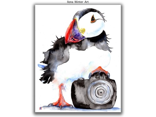 Original 8x10 aquarell - original,