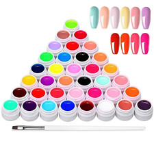 36 Farben UV Gel Set Gelfarben, Nail Art Farbgel Set, Nägel Farben, Nagellack Na