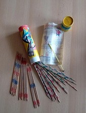 DDR Mikado Holz Stäbe mit