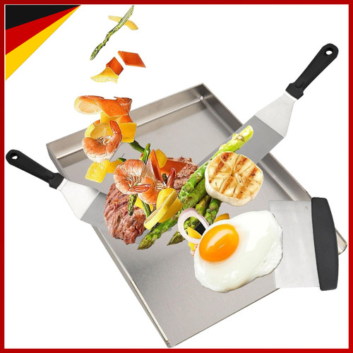 Grillplatte edelstahl 40x30cm - grillplatte,