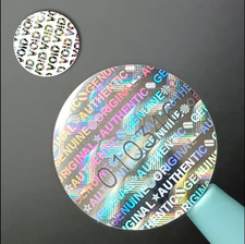 Hologramm aufkleber rund - aufkleber, i