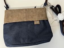 ZWEI Mademoiselle Olli OT8 Tasche Blau Handtasche Umhängetasche 198546-10002-08
