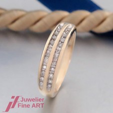 moderner Diamant-Ring mit 24
