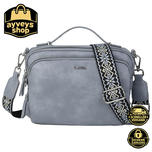 Umhängetasche damen leder - umhängetasche,