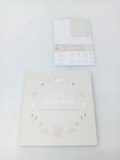 mintkind® Babyalbum "Mein erstes Lebensjahr" Wald + Sticker Set 
