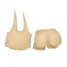 Fake Butt Belly Männer Old Lady Big Booty Schwangere Frau Fat Suit Kostüm