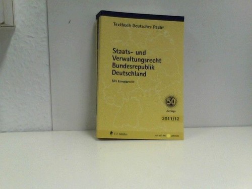 Staats und verwaltungsrecht - und,