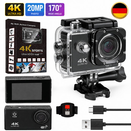 Sport aktion wasserdicht - 4k,