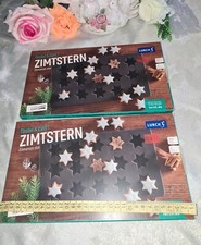 2 Stück  Lurch Flexi Form Zimtsterne  Backform an mit Rezept  für 16 /32