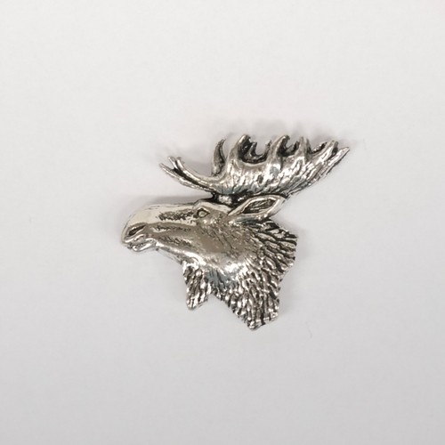 Elch geweih kopf pin - geweih,
